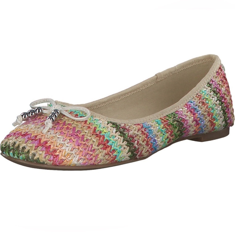 La Strada wool straw, ballet flats. Retro chic, trending, hippie ballerina, CUTE - Picture 5 of 10